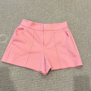 Alice and Olivia size 0 shorts, pink